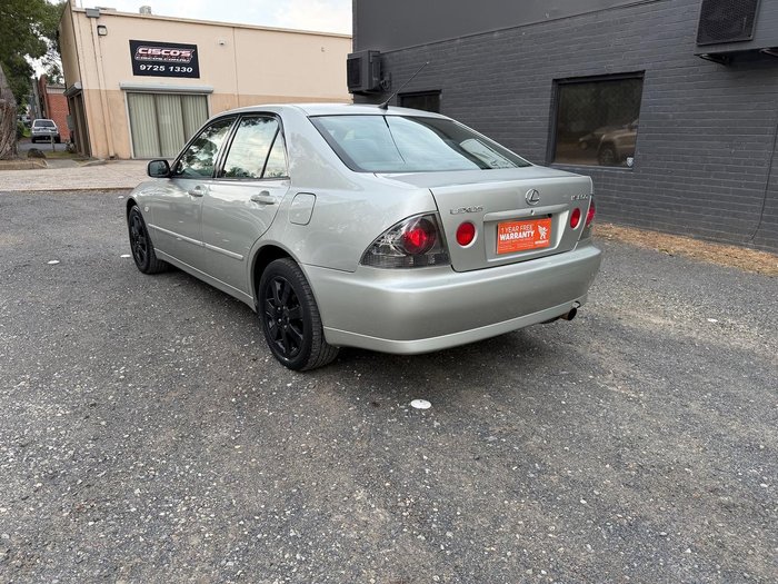 2001 Lexus IS 200 GXE10R Spectra Gold