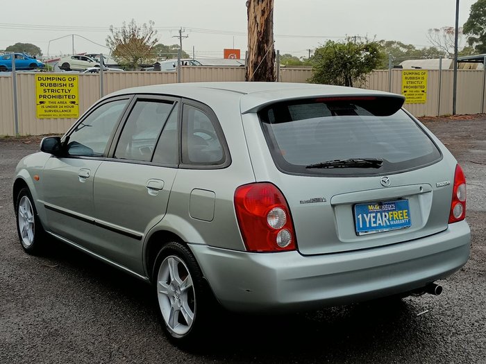 2003 Mazda 323 Astina Shades BJ II-J48 Sparkling Silver