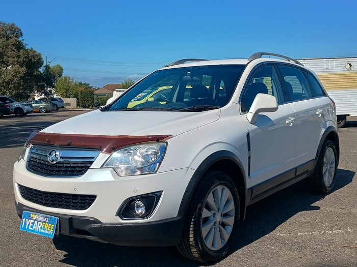 2014 Holden Captiva 5 LT CG MY14 Snowflake White
