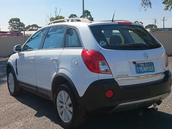 2014 Holden Captiva 5 LT CG MY14 Snowflake White
