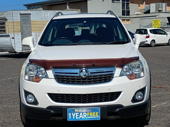 2014 Holden Captiva 5 LT CG MY14 Snowflake White