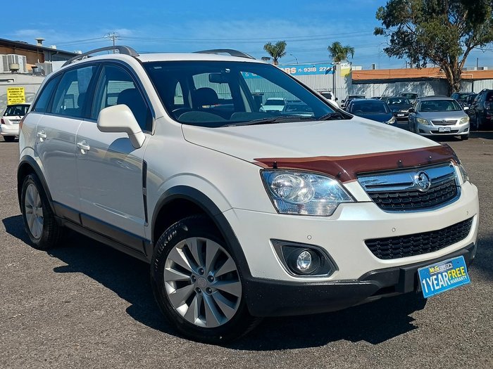 2014 Holden Captiva 5 LT CG MY14 Snowflake White