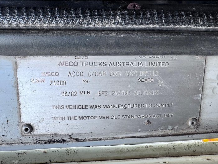 2002 Iveco Acco 2350G