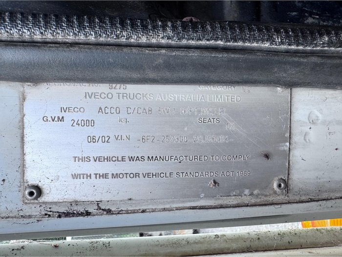 2002 Iveco Acco 2350G