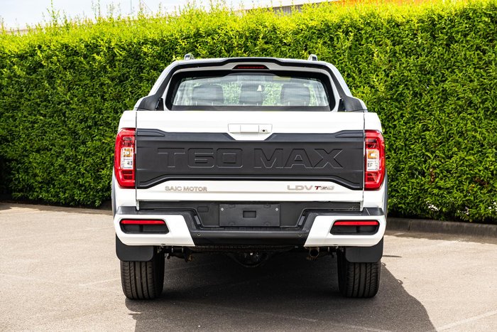 2023 LDV T60 Max LUXE Mega Tub SK8C MY23 4X4 Dual Range Blanc White