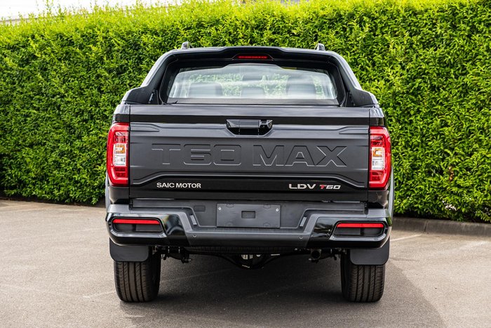 2024 LDV T60 Max LUXE SK8C MY23 4X4 Dual Range Metal Black