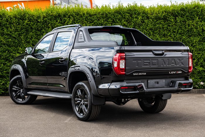 2024 LDV T60 Max LUXE SK8C MY23 4X4 Dual Range Metal Black