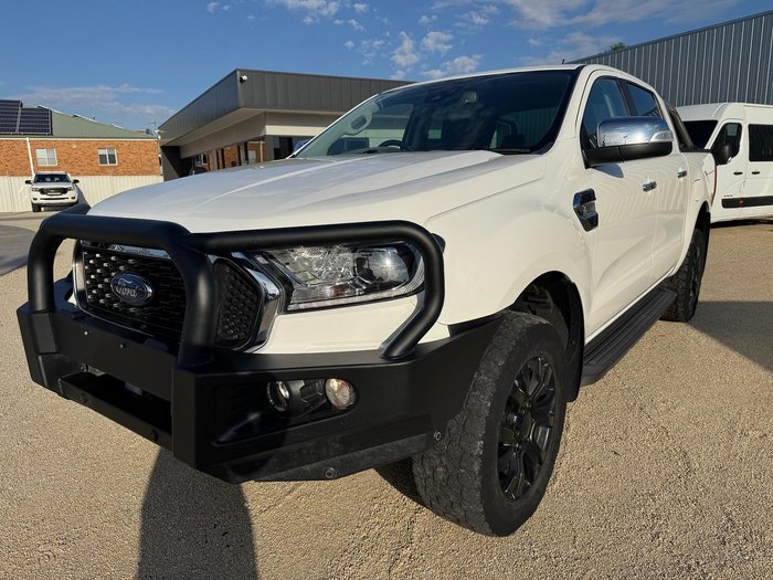 2021 Ford Ranger XLT PX MkIII MY21.25 4X4 Dual Range Arctic White