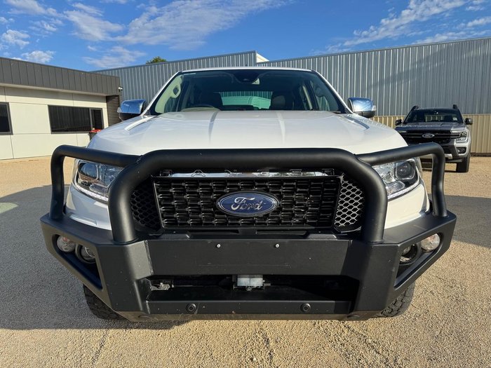 2021 Ford Ranger XLT PX MkIII MY21.25 4X4 Dual Range Arctic White