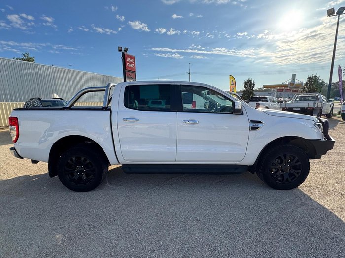 2021 Ford Ranger XLT PX MkIII MY21.25 4X4 Dual Range Arctic White