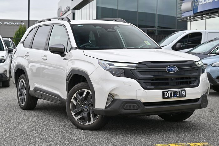 2025 Subaru Forester Hybrid S6 MY26 AWD Crystal White