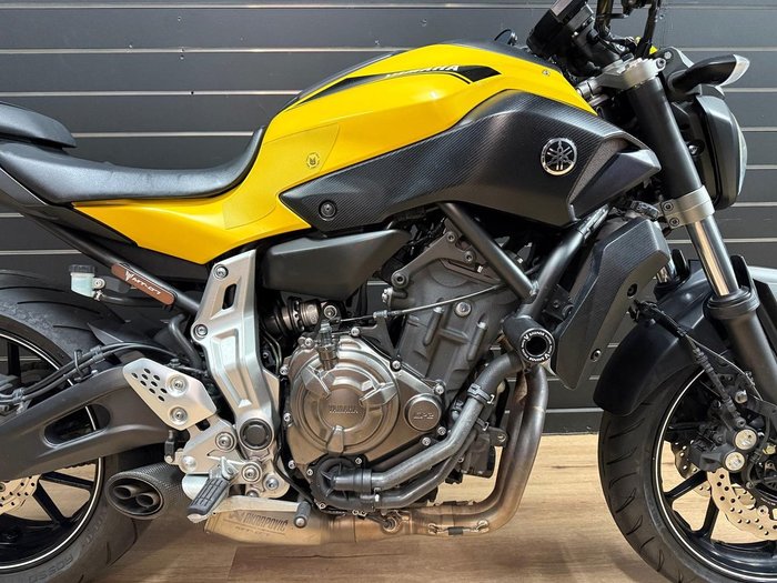 2016 Yamaha MT-07 Yellow