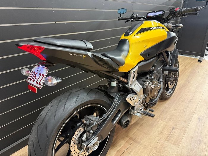 2016 Yamaha MT-07 Yellow