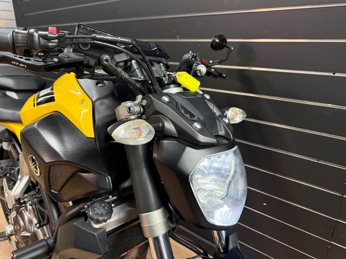 2016 Yamaha MT-07 Yellow