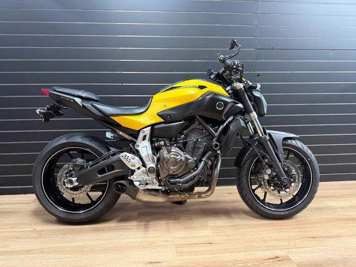 2016 Yamaha MT-07 Yellow