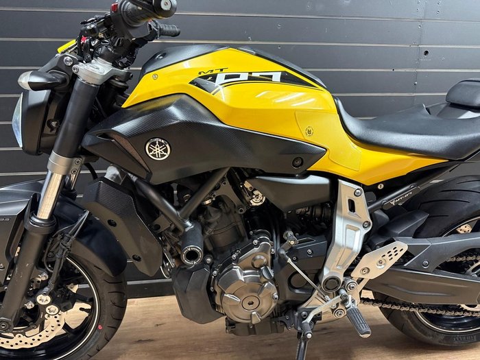 2016 Yamaha MT-07 Yellow