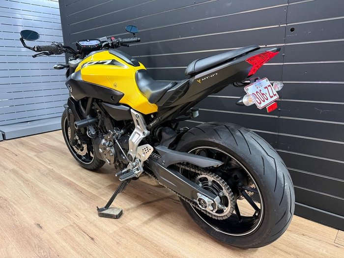 2016 Yamaha MT-07 Yellow