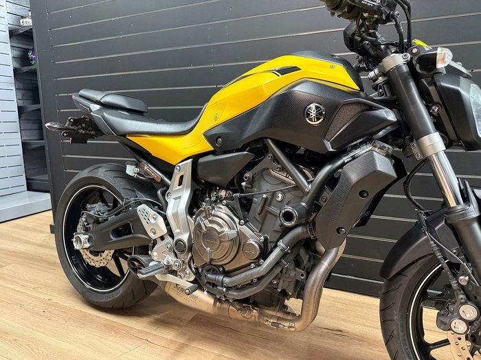 2016 Yamaha MT-07 Yellow