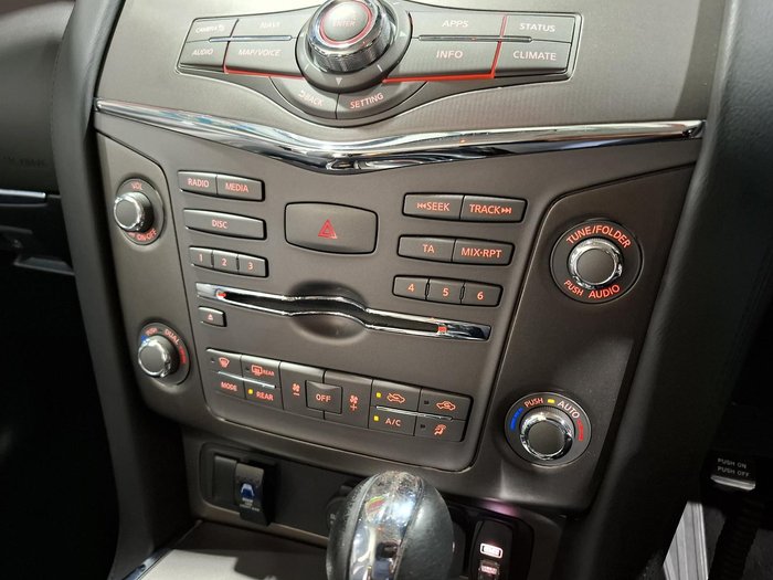 2022 Nissan Patrol Ti Y62 MY22 4X4 Dual Range Moonstone White