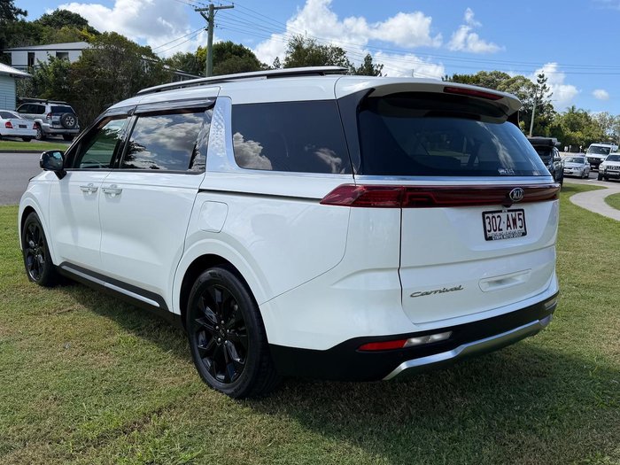2021 Kia Carnival Platinum KA4 MY21 Snow White Pearl