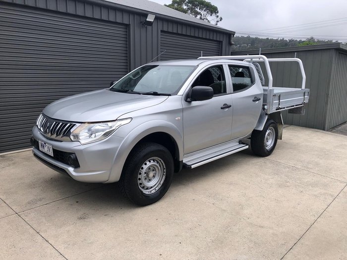 2016 Mitsubishi Triton GLX MQ MY16 4x2 Sterling Silver