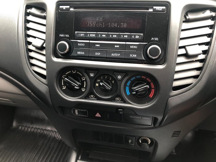 2016 Mitsubishi Triton GLX MQ MY16 4x2 Sterling Silver