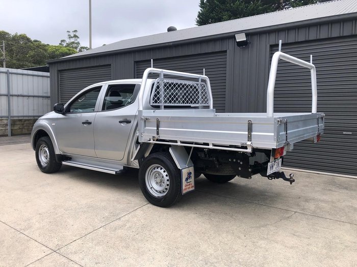 2016 Mitsubishi Triton GLX MQ MY16 4x2 Sterling Silver