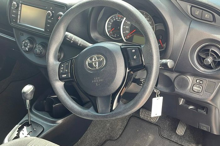 2017 Toyota Yaris Ascent NCP130R Glacier White