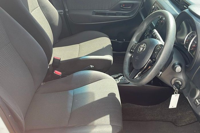 2017 Toyota Yaris Ascent NCP130R Glacier White