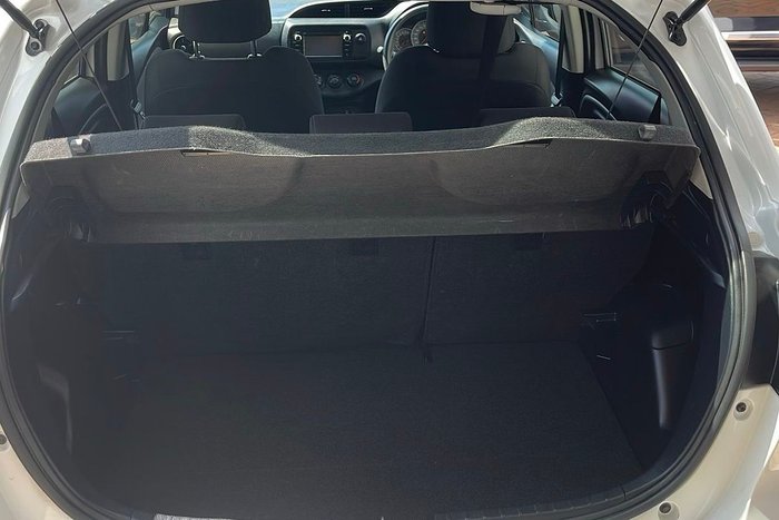 2017 Toyota Yaris Ascent NCP130R Glacier White