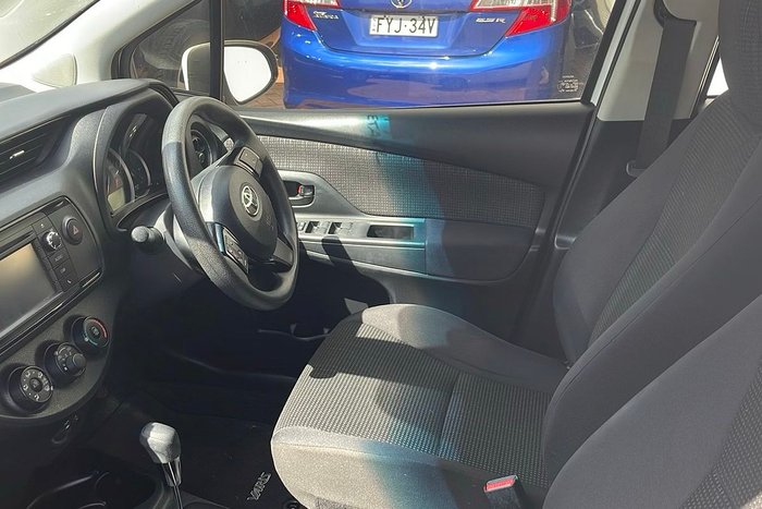 2017 Toyota Yaris Ascent NCP130R Glacier White