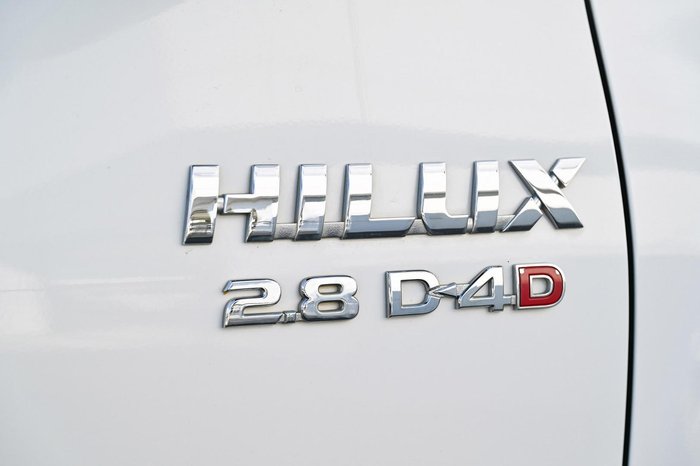 2021 Toyota Hilux SR GUN126R 4X4 Dual Range Glacier White