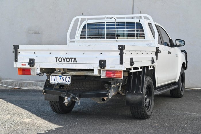 2021 Toyota Hilux SR GUN126R 4X4 Dual Range Glacier White
