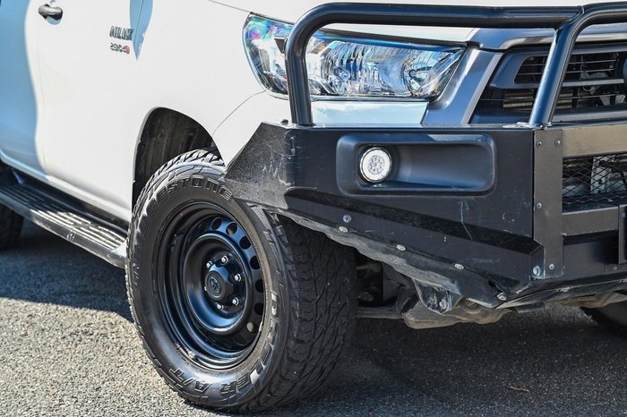 2021 Toyota Hilux SR GUN126R 4X4 Dual Range Glacier White