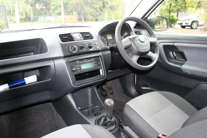 2012 SKODA Fabia Limited Edition 5JF MY13 Candy White