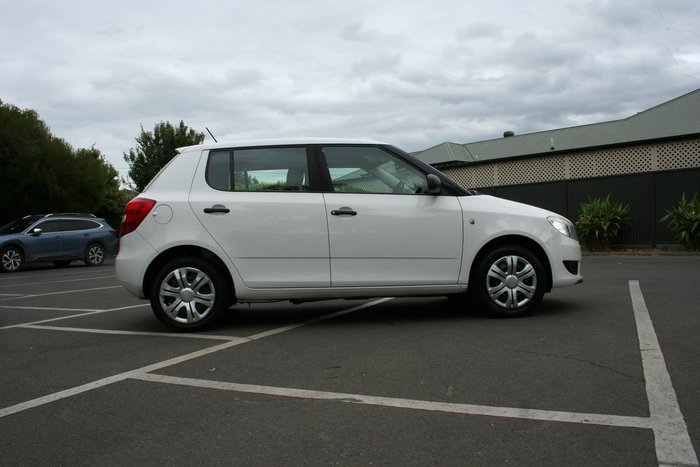 2012 SKODA Fabia Limited Edition 5JF MY13 Candy White