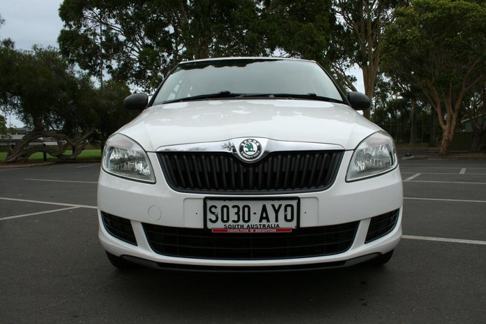 2012 SKODA Fabia Limited Edition 5JF MY13 Candy White