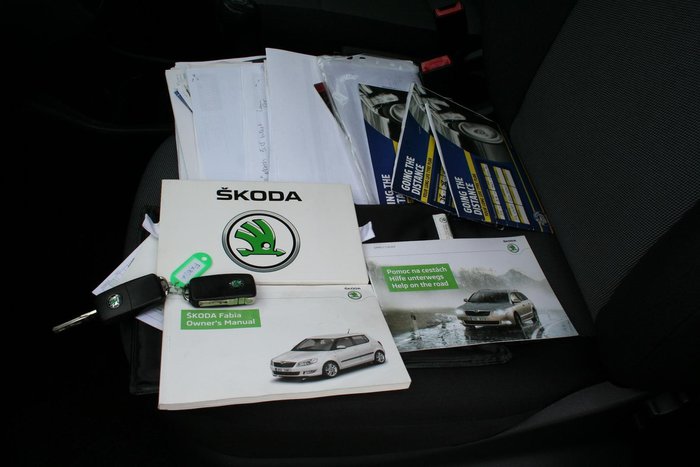 2012 SKODA Fabia Limited Edition 5JF MY13 Candy White