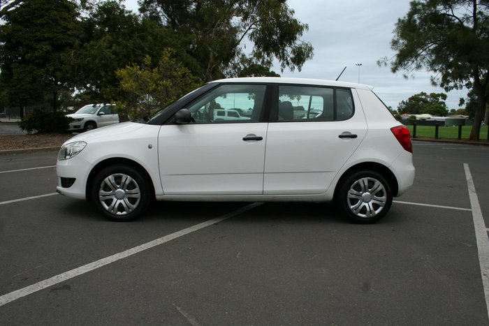 2013 SKODA Fabia 77TSI 5JF MY13 White