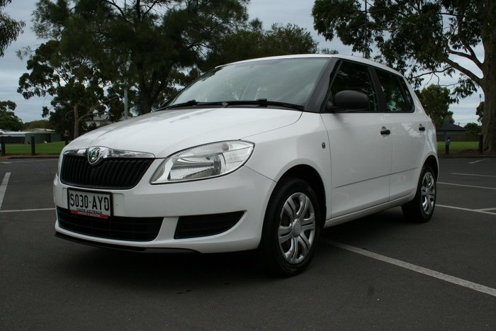 2012 SKODA Fabia Limited Edition 5JF MY13 Candy White