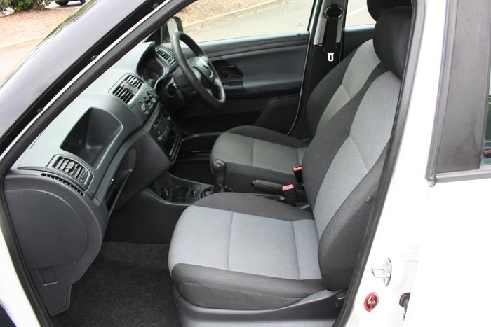 2013 SKODA Fabia 77TSI 5JF MY13 White