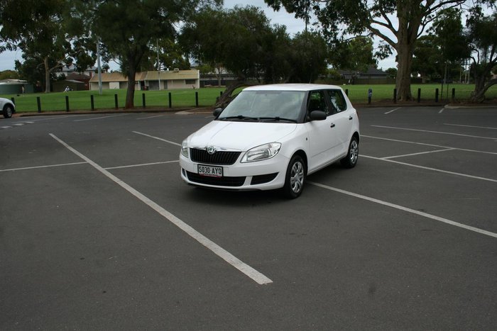 2013 SKODA Fabia 77TSI 5JF MY13 White