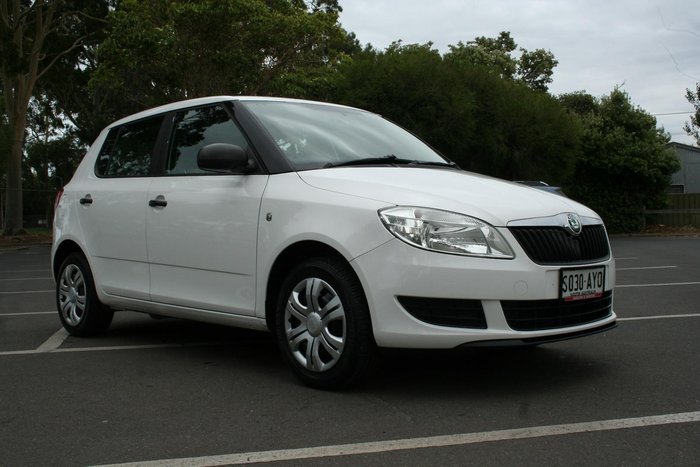 2012 SKODA Fabia Limited Edition 5JF MY13 Candy White