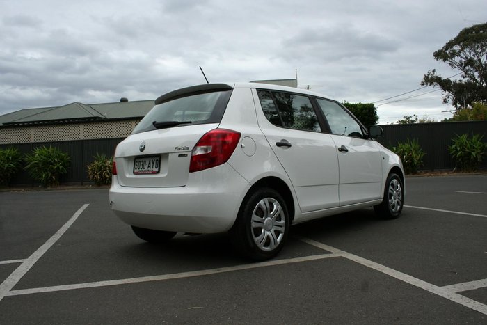 2013 SKODA Fabia 77TSI 5JF MY13 White