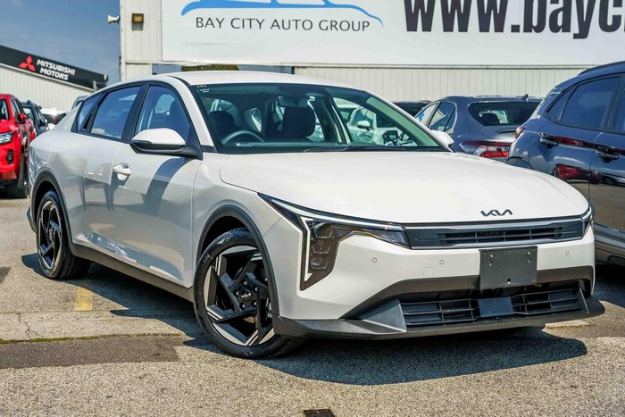 2025 Kia K4 Sport+ CL4m MY25 Snow White Pearl