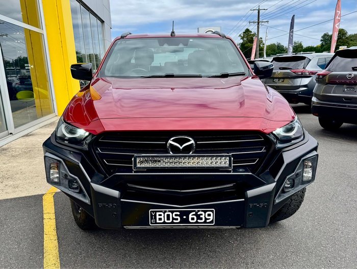 2021 Mazda BT-50 SP TF 4X4 Dual Range Red Volcano