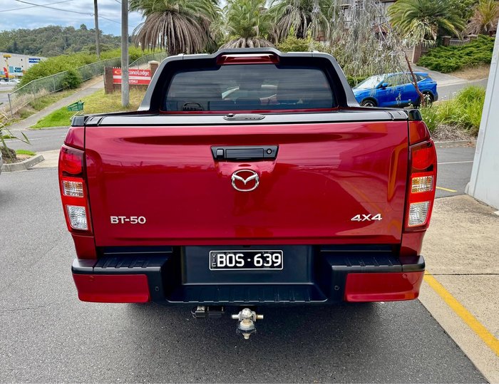 2021 Mazda BT-50 SP TF 4X4 Dual Range Red Volcano
