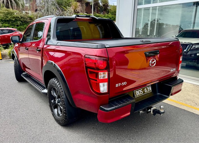 2021 Mazda BT-50 SP TF 4X4 Dual Range Red Volcano