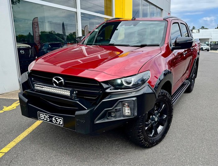 2021 Mazda BT-50 SP TF 4X4 Dual Range Red Volcano