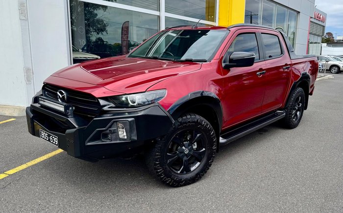 2021 Mazda BT-50 SP TF 4X4 Dual Range Red Volcano